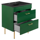 Modway - Daybreak 24" Vanette de salle de bain - Vert Noir-5