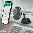 Mighty Mount - Support de chargeur sans fil MagSafe 15W - Nouvelle base à ventouse-Chargement rapide et fluide : chargement sans fil qui maintient votre téléphone toujours prêt à rouler à destination
