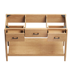 Modway Zaire 48" Single Sink Compatible Bathroom Vanity Cabinet - Natural-Wood Grain Veneer