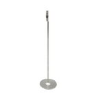 FuTECH - Porte-carte de table PCHC18, 8 po de haut, 10/paquet-Couleur : Argenté