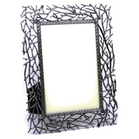 Elegance – Cadre photo, motif de brindilles, 4 x 6 po (81504)-Cadre photo pour bureau