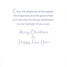 Mill Brook Studio - Cartes de souhaits Noël / Enveloppes - 5-3/8 po x 7-3/4 po - Famille de bonhomme de neige - Paquet de 18-Imprimées sur un papier de qualité non couché
