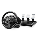 T300 GT Racing Wheel-Detachable, realistic 11 inch/28 cm diameter racing wheel, featuring reinforced textured rubber cladding on the wheel’s entire circumference.
