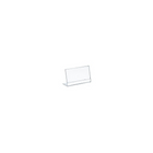 Azar Displays – Porte-affiche horizontal en L, 4 larg. x 3 haut. po, 10/pqt (112737)-porte-affiche
