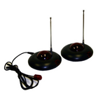 Electronic Master Wireless IR Remote Extender, 7.3" x 4.1" x 4.1", Black-Electronic Master IR Remote Extender Wireless converts the IR signal into an RF signal