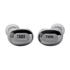 JBL - Live Buds 3 Écouteurs intra sans fil avec réduction de bruit - Argent-Profitez de 10 heures d’autonomie et de 30 heures supplémentaires dans l’étui de recharge.* Vous avez besoin de recharger vos écouteurs encore plus rapidement ? Branchez-les 10 minutes avec un câble de charge USB-C pour obtenir quatre heures d’autonomie supplémentaires. Vous pouvez également les recharger sans fil. (*avec RBA désactivée)