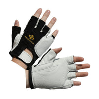 Impacto 404-30 Half Finger Impact Glove, Small-Anti-impact and anti-vibration glove