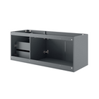 Modway Vitality 48" Double or Single Sink Compatible Bathroom Vanity Cabinet - Grey-Assembly Required
