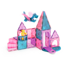 MAGNA-TILES Castle 25-Piece Magnetic Construction Set-Safety Guaranteed: All MAGNA-TILES pieces are built to withstand countless hours of playtime. Our signature lattice prevents cracking, while fastening rivets keep magnets safe and secure. 