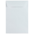 JAM Paper Enveloppes à ouverture au sommet et rabat droit gommé, 6 1/2 x 9 1/2 po, blanches, 1000 par paquet-Blanc