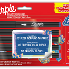 Sharpie - Marqueurs créatifs, tons terreux, marqueurs acryliques à base d’eau, pointe fine, 5 unités-Marqueurs acryliques créatifs avec une encre semblable à de la peinture qui ne passe pas à travers le papier