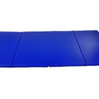 Soozier - Tapis De Gymnastique Pliant 4 pi L x 8 pi L x 2 po P - Tapis D’Exercice Avec Poignées Pour Yoga - Mma - Arts Martiaux-Tapis de roue idéal pour les exercices de culbutes, programmes d’entraînement, pilates, étirements, yoga, arts martiaux, gymnastique, activités en garderie, et plus encore    