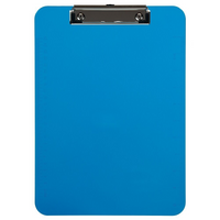JAM Paper – Planchettes à pince en plastique, 9 x 13 po, bleu, 2/paquet (340926882g)-Bleu