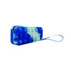 Gry Mattr Kids Eyeglasses Case - Pop It -Blue zipper fastener