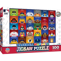 Masterpieces Puzzle Company MLB Mascots 100 Piece Puzzle-Age: 6+