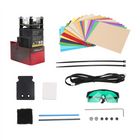 Creality - Module laser CV pour Ender-3 S1/S1 Pro 24V/1.6W-Materiaux applicables : carton, bois, claquettes en bambou, plaque en caoutchouc, cuir, tissu, acrylique, plastique, metal