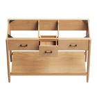 Modway Zaire 48" Double Sink Compatible Bathroom Vanity Cabinet - Natural-Wood Grain Veneer