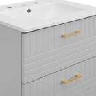Modway Daybreak 24" Bathroom Vanity - Light Grey/White-7