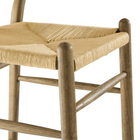 Modway Amish Wood Counter Stool - Weathered Gray Teak-8