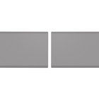 WeatherTech - Tapis d'extrémité anti-fatigue ComfortMat Connect - Pierre - Gris - Paquet de 2-Chaque pièce d’extrémité a une longueur de 3 pi. Assemblez-en deux pour obtenir un ComfortMat Connect de 6 pi!
