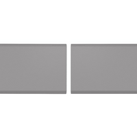 WeatherTech - Tapis d'extrémité anti-fatigue ComfortMat Connect - Pierre - Gris - Paquet de 2-Chaque pièce d’extrémité a une longueur de 3 pi. Assemblez-en deux pour obtenir un ComfortMat Connect de 6 pi!