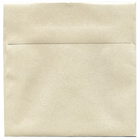 JAM Paper 6 x 6 Square Envelopes, Stardream Metallic Opal, 50 Pack (GCST500I)-Opal stardream metallic envelope