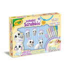 Crayola Scribble Scrubbie Baby Pets Nursery Play Set-PET CARE TOY: Pet lovers & artists alike will delight in colouring and customizing adorable Scribble Scrubbie Pets, then popping them in the tub to wash them and start again!