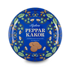 Nyakers Swedish Gingersnaps Cookies in Blue Tin - 400 g-Nyaker's classic round gingerbread in a decorated blue tin