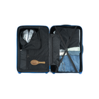 Reebok GO Collection Large Hardside Luggage - White-Signature lined interior features a dividing panel, multiple pockets, and tightening straps to organize your gear