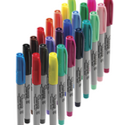 Sharpie Permanent Markers - Ultra Fine Point - Assorted Colours - 24 Pack-Remarkably resilient ink dries quickly and resists fading and water