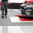 WeatherTech ComfortMat Connect Modular Anti-fatigue End Mats - Bordered - Grey - 2 Pack-Snap three Middle Pieces to two End Pieces and you have a 15-foot (4.57 m) long ComfortMat Connect