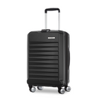 Samsonite Quest-X Spinner Carry-On Expandable - 21.5" - Black-Constructed of polycarbonate - a highly impact-resistant material that is strong and lightweight