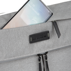 Bugatti, CBY2234BU-GREY  Collection Reborn – Sac en bandoulière 2 en 1 – Fait de matériaux recyclés à 100% - Gris-Peut être porté en bandoulière ou à la ceinture