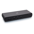 C2G - Thunderbolt 4 & USB-C 10-en-1 station d’accueil à double écran - Noir-Port Ethernet filaire pour les cas où la sécurité l’exige ou lorsque le Wi-Fi n’est pas disponible