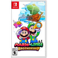 Mario & Luigi Brothership pour Nintendo Switch-Lancez-vous grâce au canon du Navisthme pour visiter, explorer, et vous aventurer à travers des îles qui vont des forêts tropicales aux villes animées.