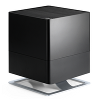 Stadler Form Oskar Evaporative Humidifier - Black-When rooms should bear optimal humidity with the least possible energy consumption, Oskar is the one to call in! He’s a full-power economist for ideal room climates thanks to an integrated hygrostat that supports exact humidification. His automatic off action when the tank is empty is unique in his class and reduces energy consumption even further. Practically silent and invisible when you lie dormant, Oskar is an accommodating fellow – with LED control ligh