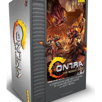 Kess Contra The Board Game-Cooperative action for 1‑4 players: team up to play commandos and take on dangerous missions