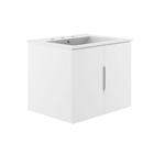 Modway Vitality 24" Bathroom Vanity - White-Modern Bathroom Vanity