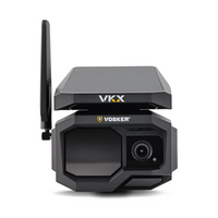 Vosker VKX Solar Powered 4G-LTE Outdoor Cellular Security Camera-ON-DEMAND VIDEO ACCESS: Request 15-second video clips from the app instantly. No live streaming; view what matters, when you want.