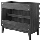 Modway Render 36" Bathroom Vanity Cabinet - Charcoal-6