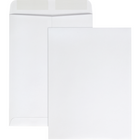 Staples Kraft Catalogue Envelopes with Gummed Flaps - 9" x 12" - White - 100 Pack-Classic open-end design enables fast, convenient stuffing