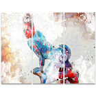 Designart Seductive Pose 3-Panel Sensual Canvas Art Print, (PT2926-36 - 28)-Print