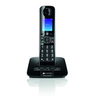 Motorola D87 Series Bluetooth Cordless Telephone - Black - 2 Pack-Caller ID: See who is calling before you answer a call