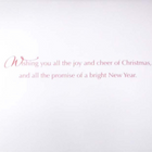 Mill Brook Studio - Cartes de souhaits Noël / Enveloppes - 5-3/8 po x 7-3/4 po - Nichoir enneigé - Paquet de 18-Imprimées sur un papier de qualité non couché