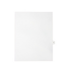 Mark Maker – Onglets séparateurs juridiques blancs, 1/15 onglets, format lettre, sans trous, lettre Y, 25/paquet-Onglets séparateurs blancs, 1/15 onglets
