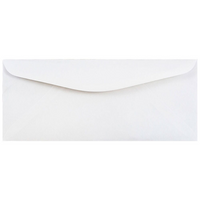 JAM Paper Enveloppes commerciales no 12, 4,75 x 11 po, blanc, 250/paquet (45195c)-Enveloppes commerciales no 12