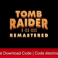 Tomb Raider I-III Remastered Starring Lara Croft for Nintendo Switch [Digital Code]-Genre: Action, Adventure