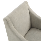 Modway - Alton Tissu tapis Fauteuil à manger - Lin naturel-8