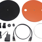 JBL - Spinner BT Platine Bluetooth - Noir/Orange-Dimensions de l'emballage: 10 po H x 21,5 po l x 17,9 po P (254 mm H x 545 mm l x 455 mm P)