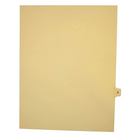 Mark Maker – Onglets séparateurs juridiques beiges, 1/15 onglets, format lettre, sans trous, lettre Z, 25/paquet-Onglets séparateurs beiges, 1/15 onglets